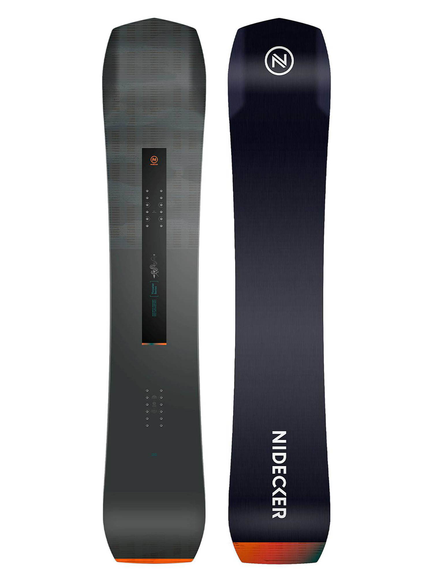 Сноуборд Nidecker Thruster black 156 см 2023-2024