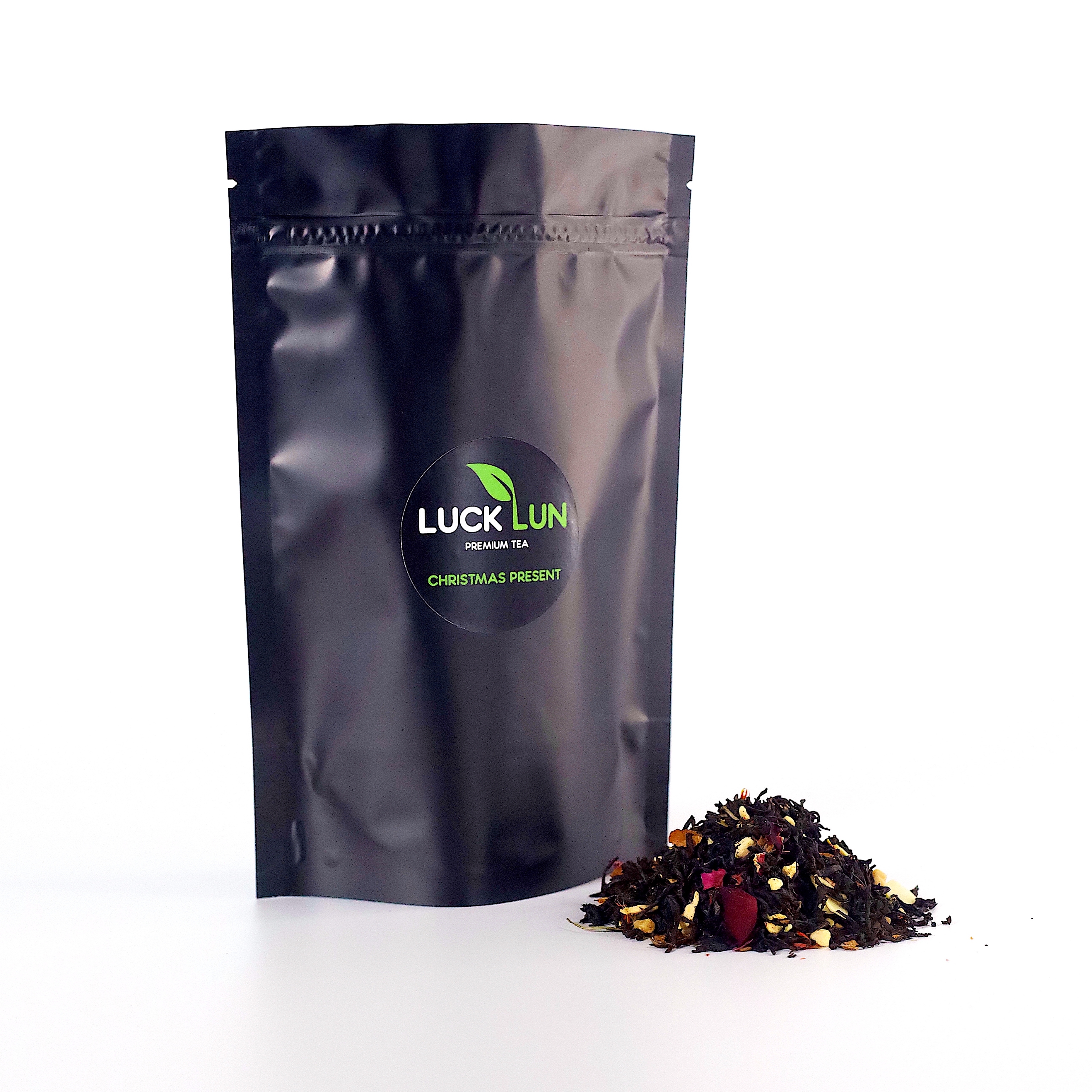 

Чай черный листовой Luck Lun Подарок на Рождество, черная упаковка, 50 гр.