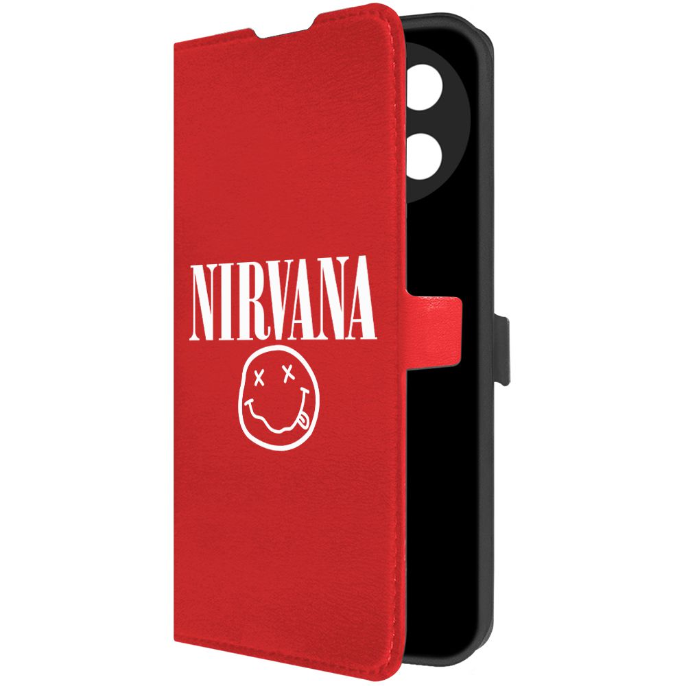 

Чехол-книжка Krutoff Eco Book для Realme 11 4G Nirvana красный