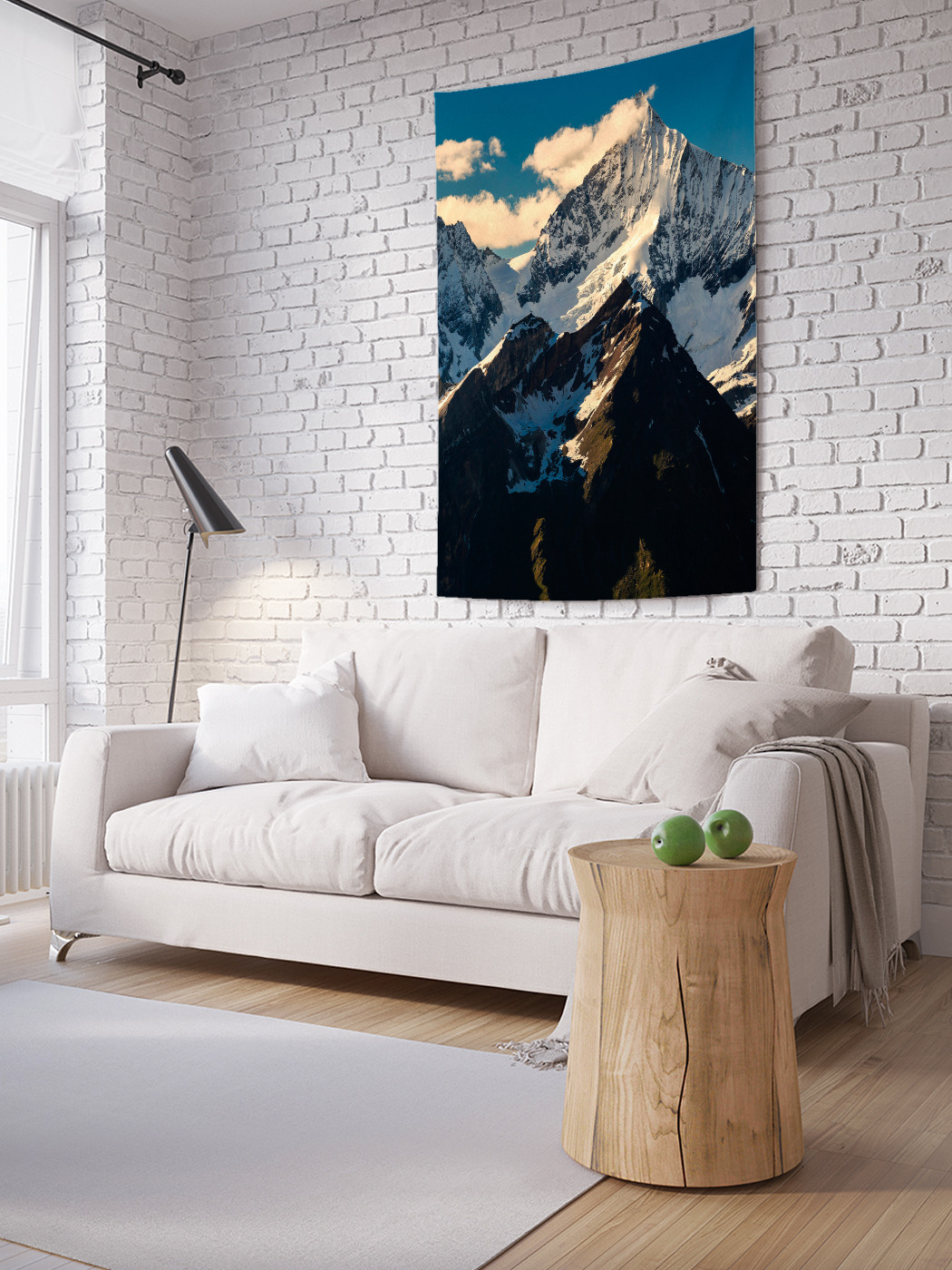 

Вертикальное фотопанно на стену JoyArty Горное величие 100x150 см, Горное величие