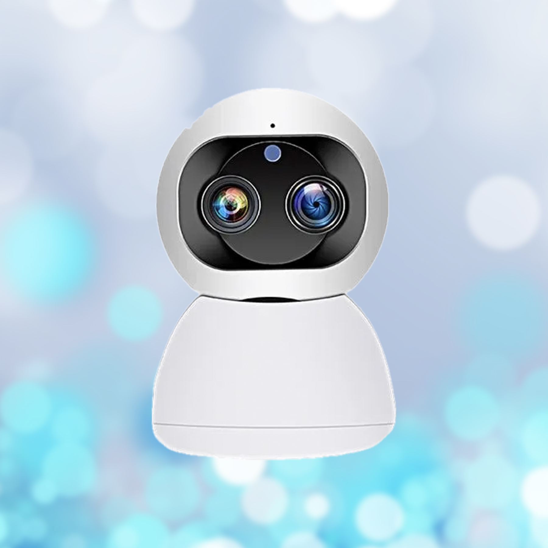 

Поворотная wifi камера с двумя объективами TinyCam Z20, Белый