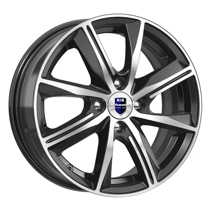 

Колесный диск Кик Арнар R16x7 5x114.3 Et45 Cb67.1 Almaz black КиК 76057/disk Almazblack