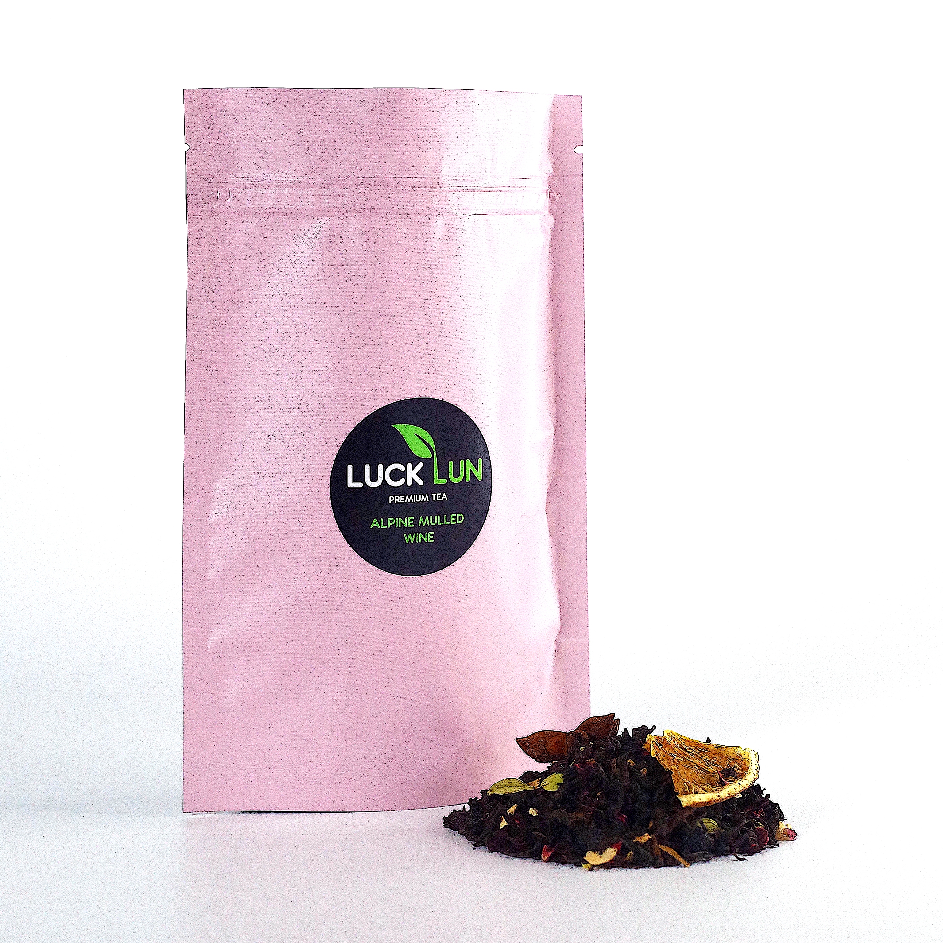 

Чай черный листовой Luck Lun Альпийский глинтвейн, розовая упаковка, 50 гр.