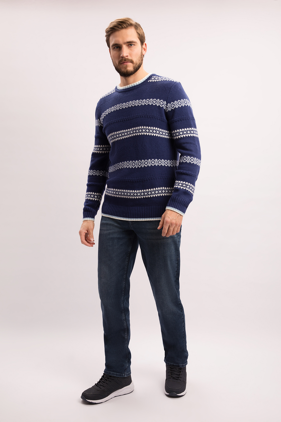 

Джемпер мужской baon B6322534 синий XL, B6322534