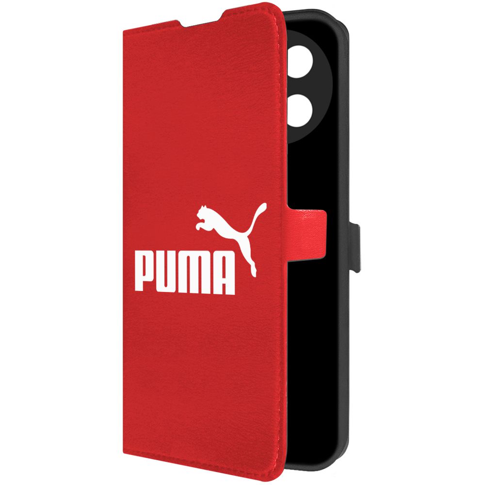 

Чехол-книжка Krutoff Eco Book для Realme 11 4G Puma красный
