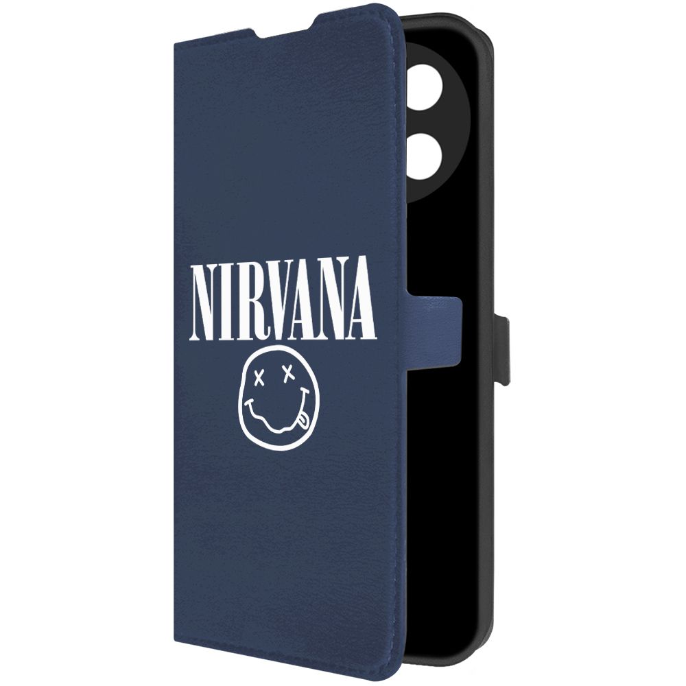 

Чехол-книжка Krutoff Eco Book для Realme 11 4G Nirvana синий
