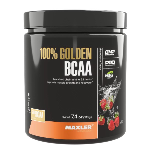 100% Golden BCAA 210 g (клубника)