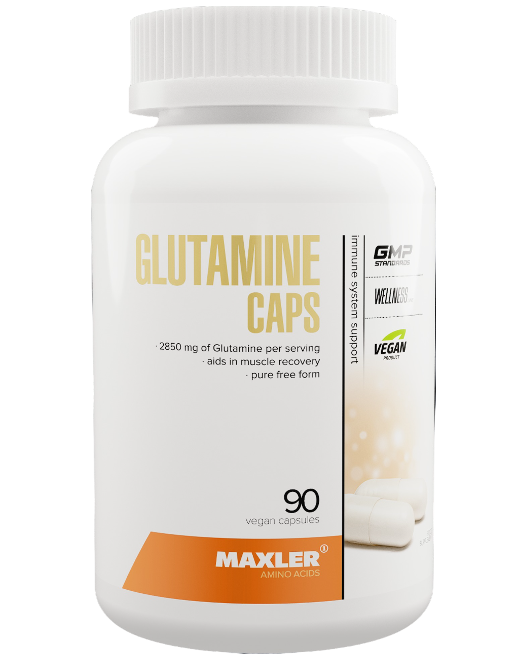 Glutamine, 90 vegan caps (90 капсул)