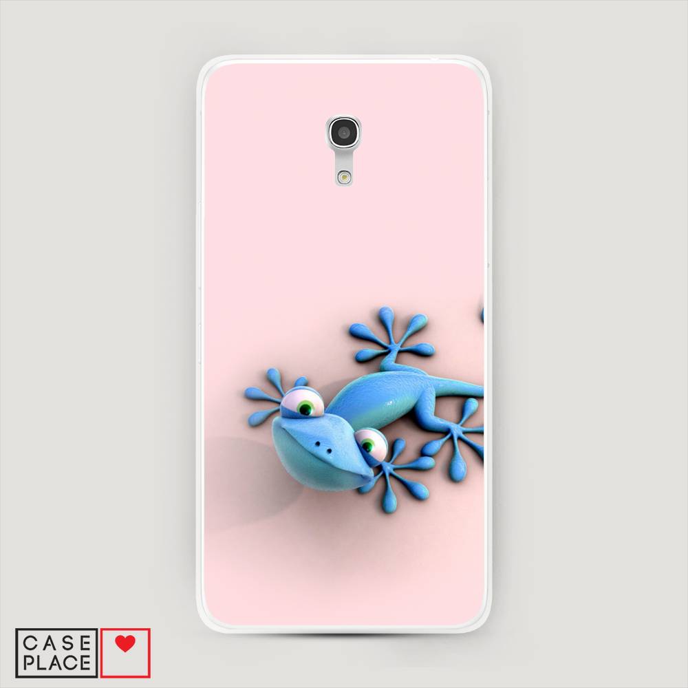 

Чехол Awog на Alcatel Pixi 4 (5) 5045D / Алкатель Pixi 4 (5) 5045D "Голубая ящерка", 170250-2