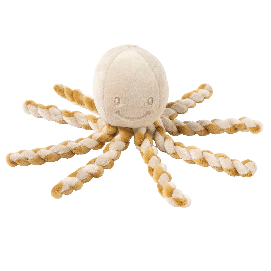 Игрушка мягкая Nattou Soft toy Lapidou Octopus Осьминог caramel 875042 166634 1860₽