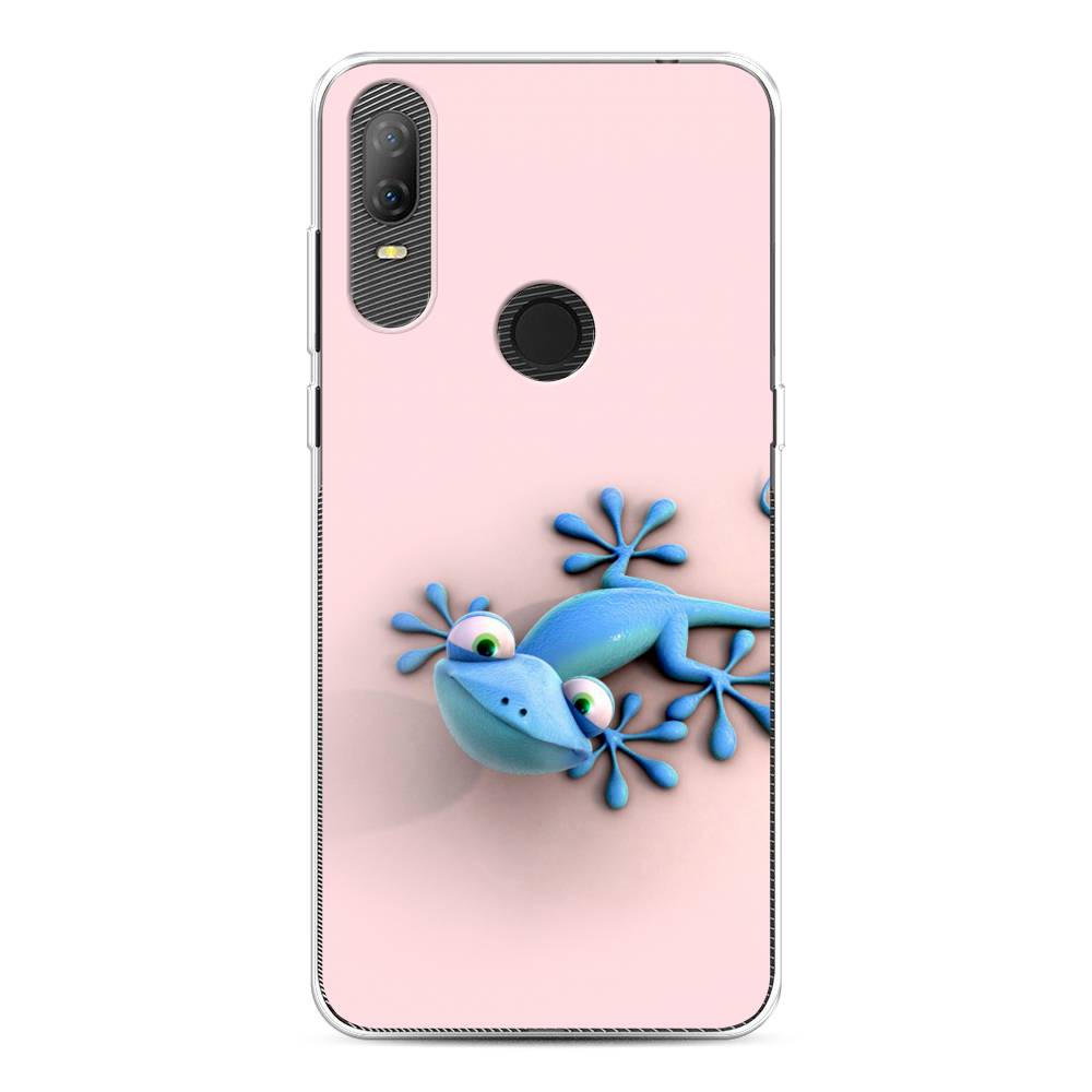 

Чехол Awog на Alcatel 1V (2020) 5007U / Алкатель 1V (2020) 5007U "Голубая ящерка", 170950-2