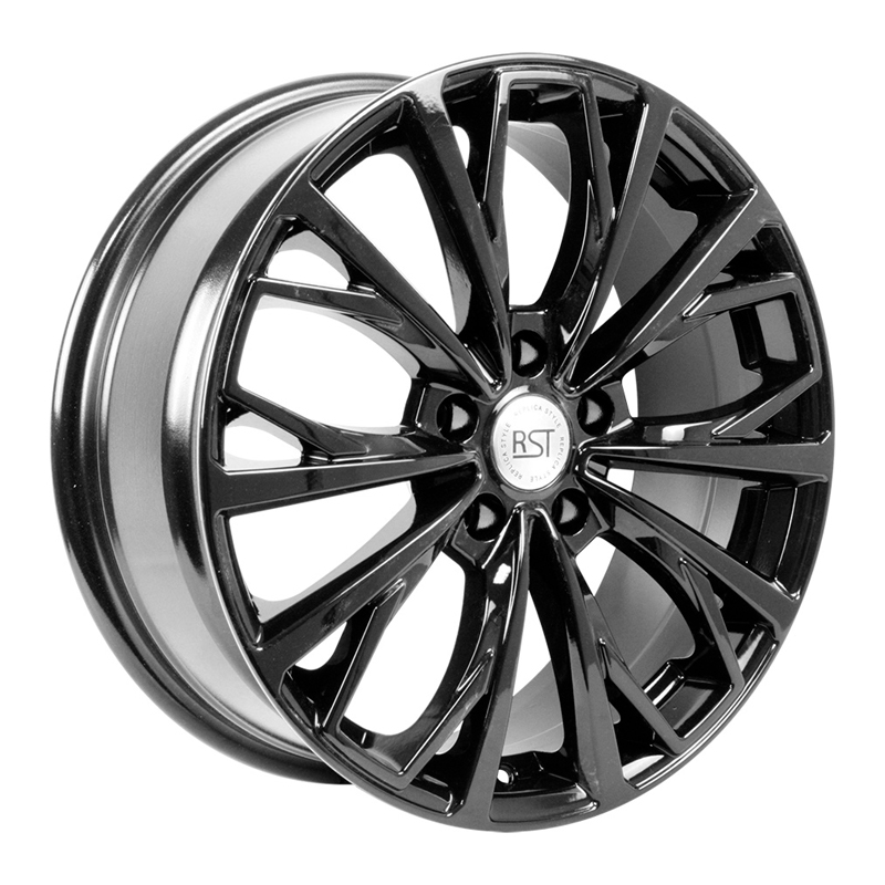 

Колесный диск Rst R038 R18x7 5x114.3 Et45 Cb60.1 Bl Rst RR038-718-601-5x1143-45BL Bl, Черный