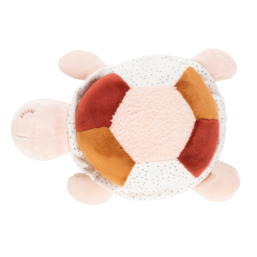 Игрушка мягкая Nattou Soft toy Lapidou Activity Черепаха pink 875363 (166621)