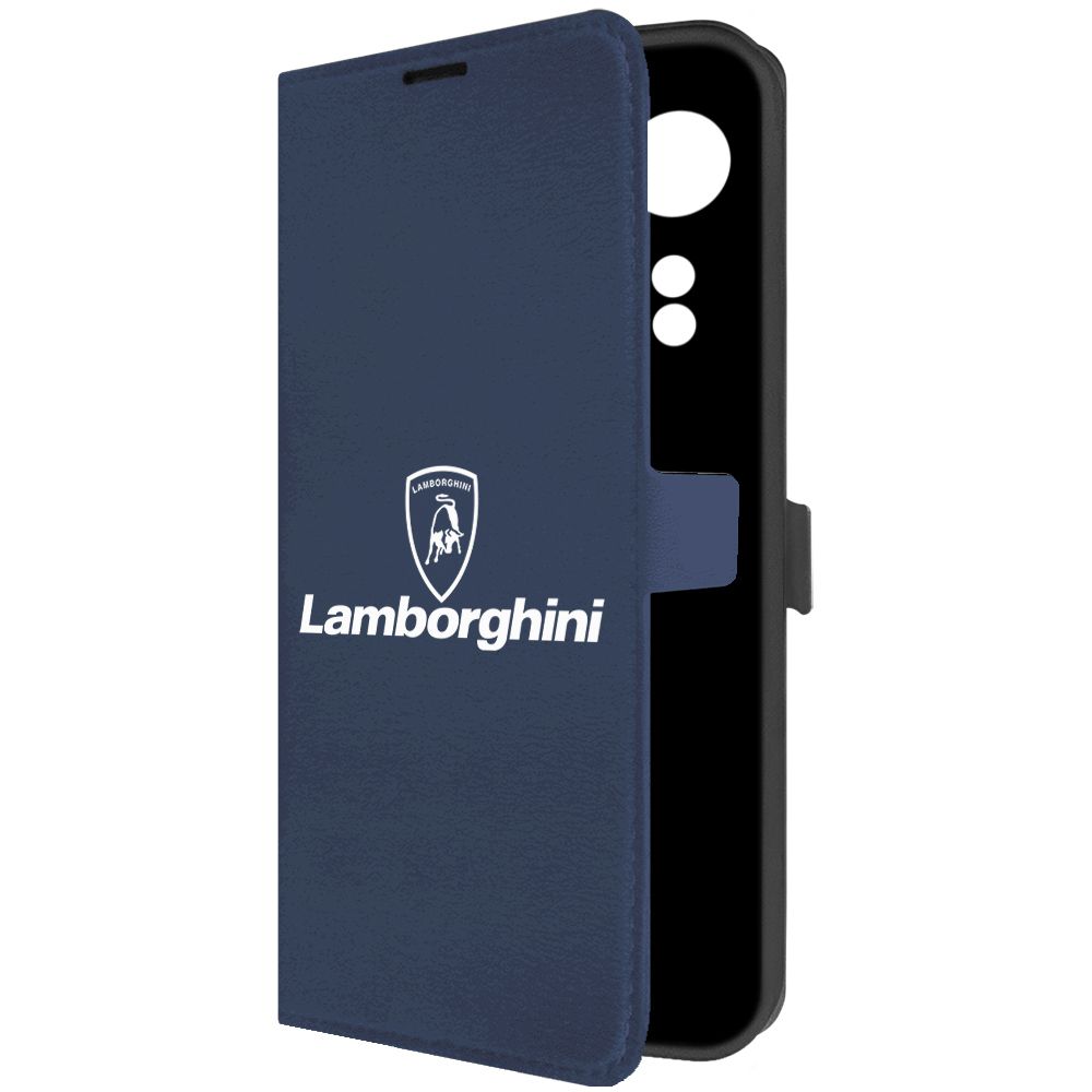 

Чехол-книжка Krutoff Eco Book для Oppo A78 4G Lamborghini синий