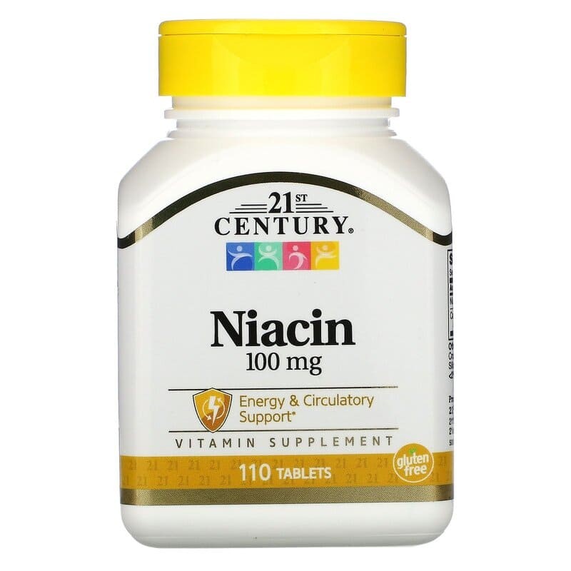 Ниацин 21st Century Niacin 100 мг таблетки 110 шт.