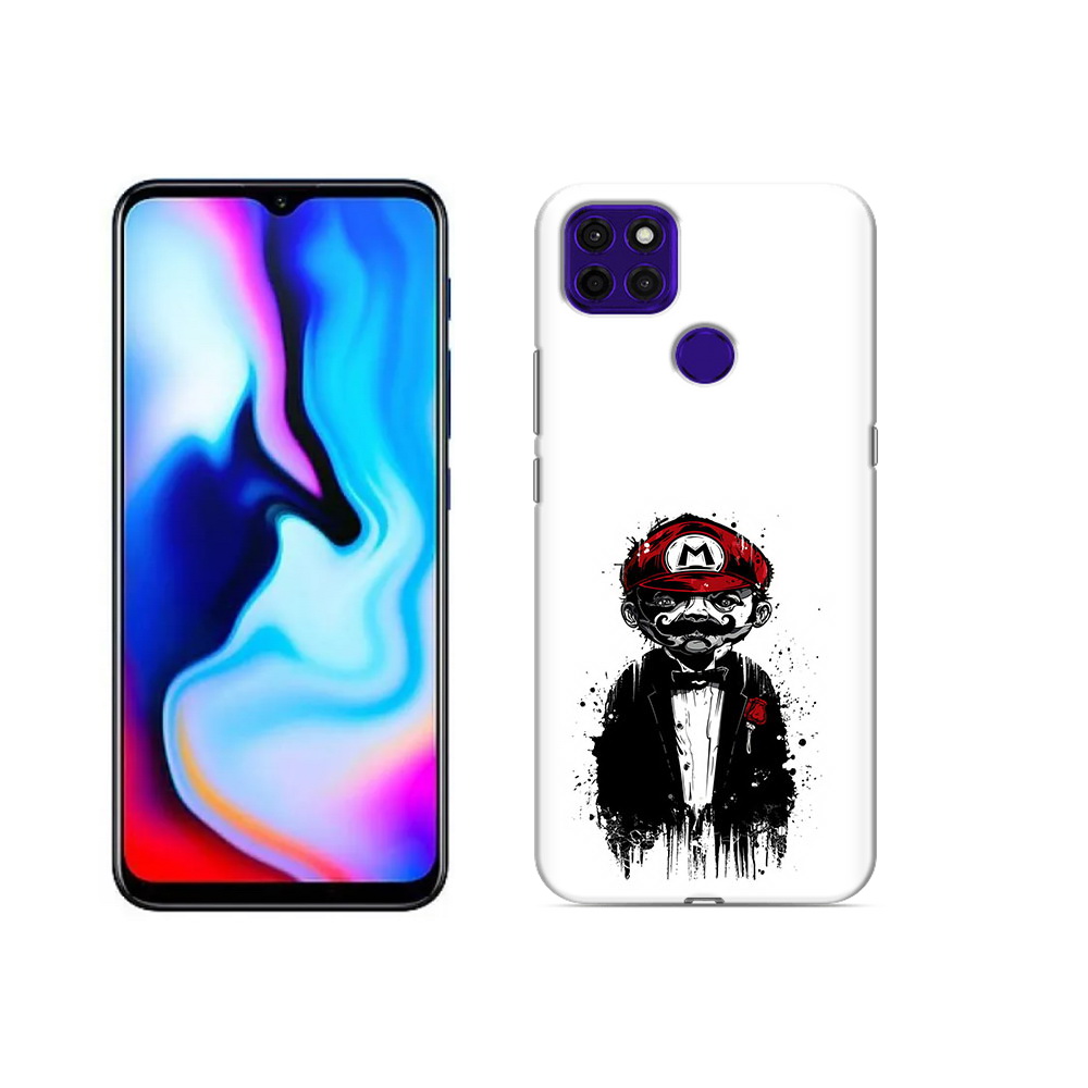 

Чехол MyPads Tocco для Lenovo K12 Pro марио, Прозрачный, Tocco