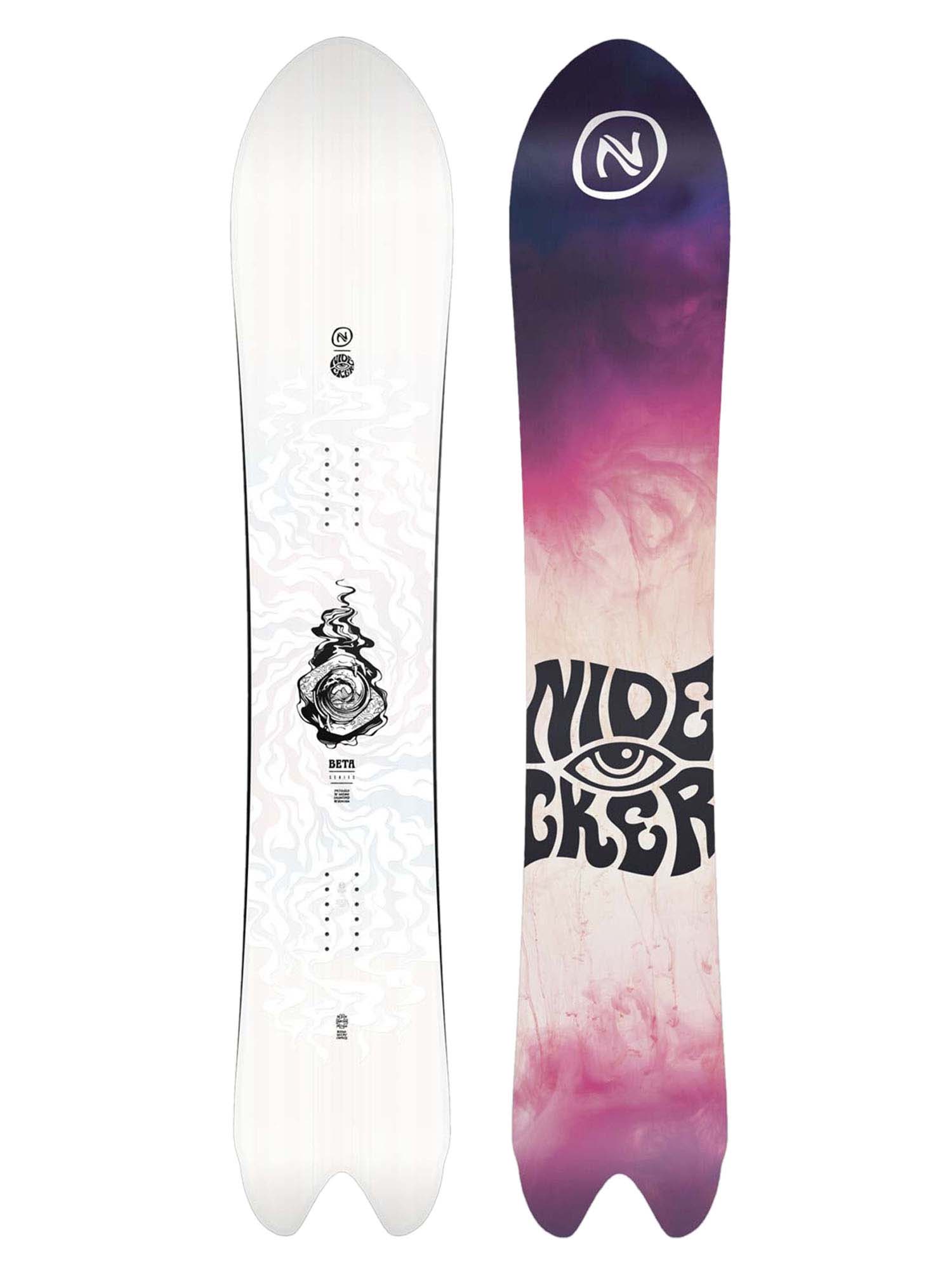 

Сноуборд Nidecker Beta white/pink/purple 165 см 2023-2024, Фиолетовый;белый, Beta