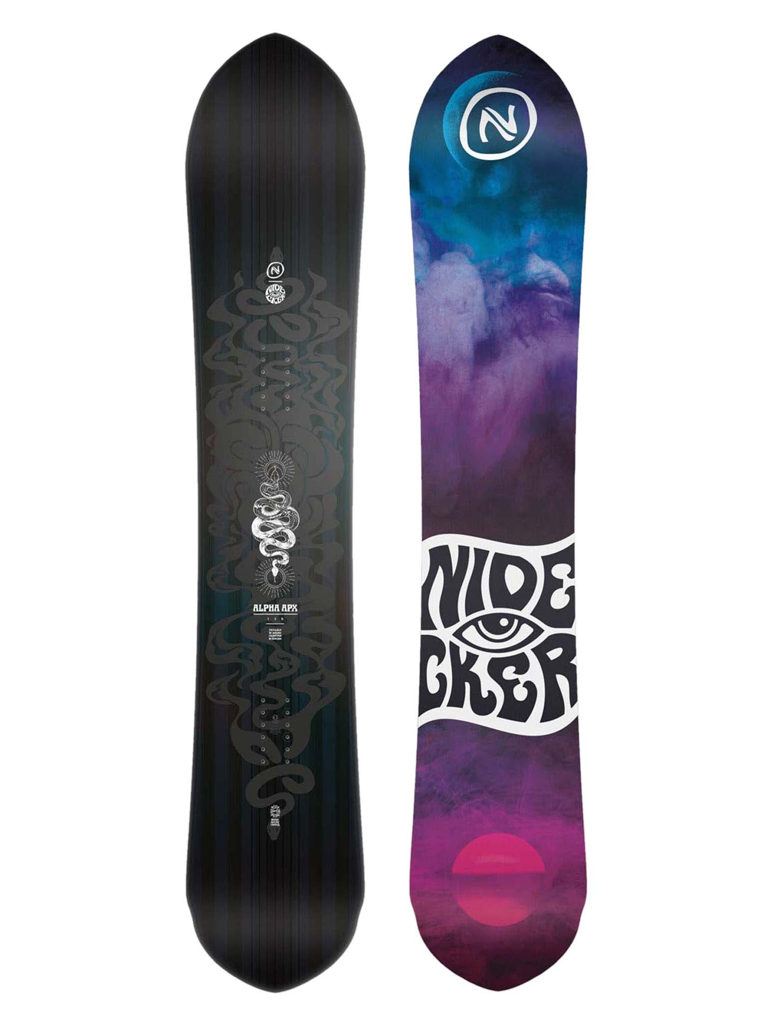 Сноуборд Nidecker Alpha Apx мультиколор/черный 153 см 2023-2024