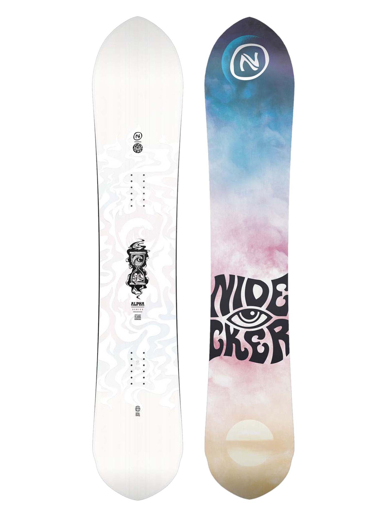 Сноуборд Nidecker Alpha white/pink/blue 148 см 2023-2024