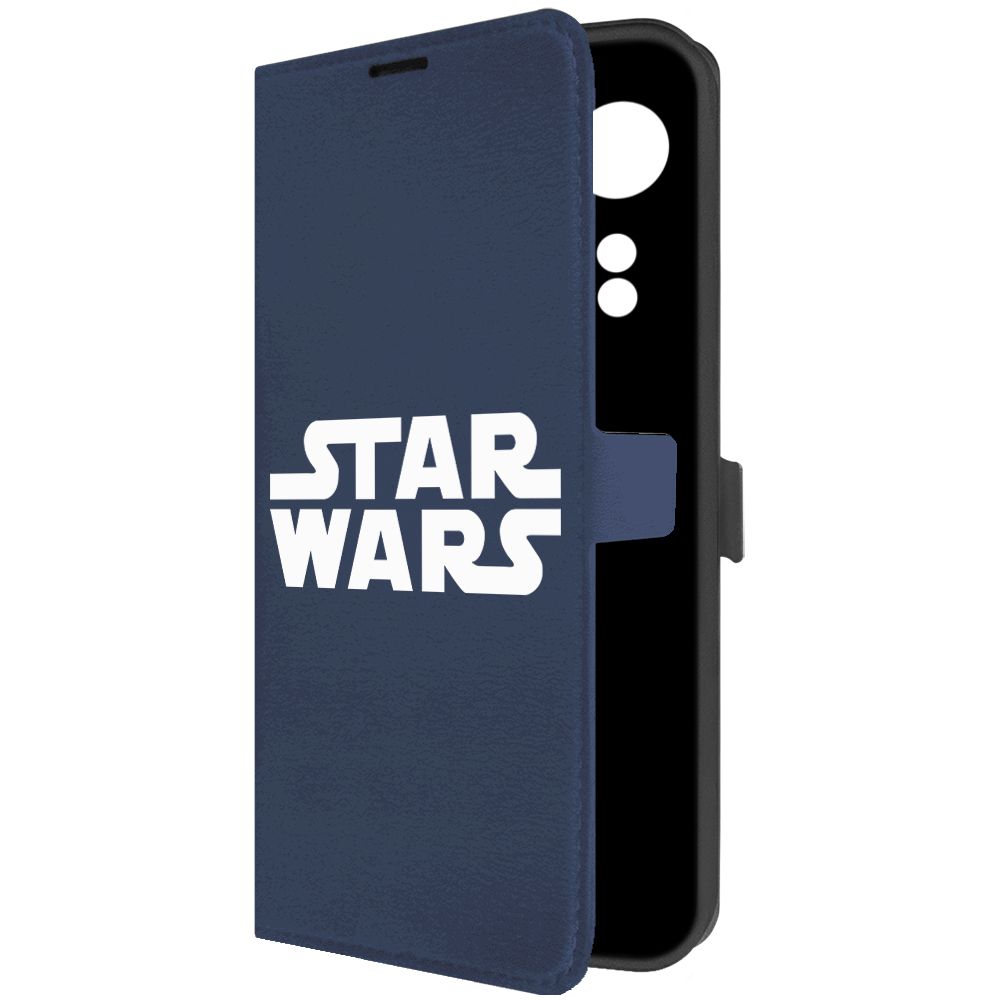 

Чехол-книжка Krutoff Eco Book для Oppo A78 4G Star Wars (Звездные Войны) (синий)