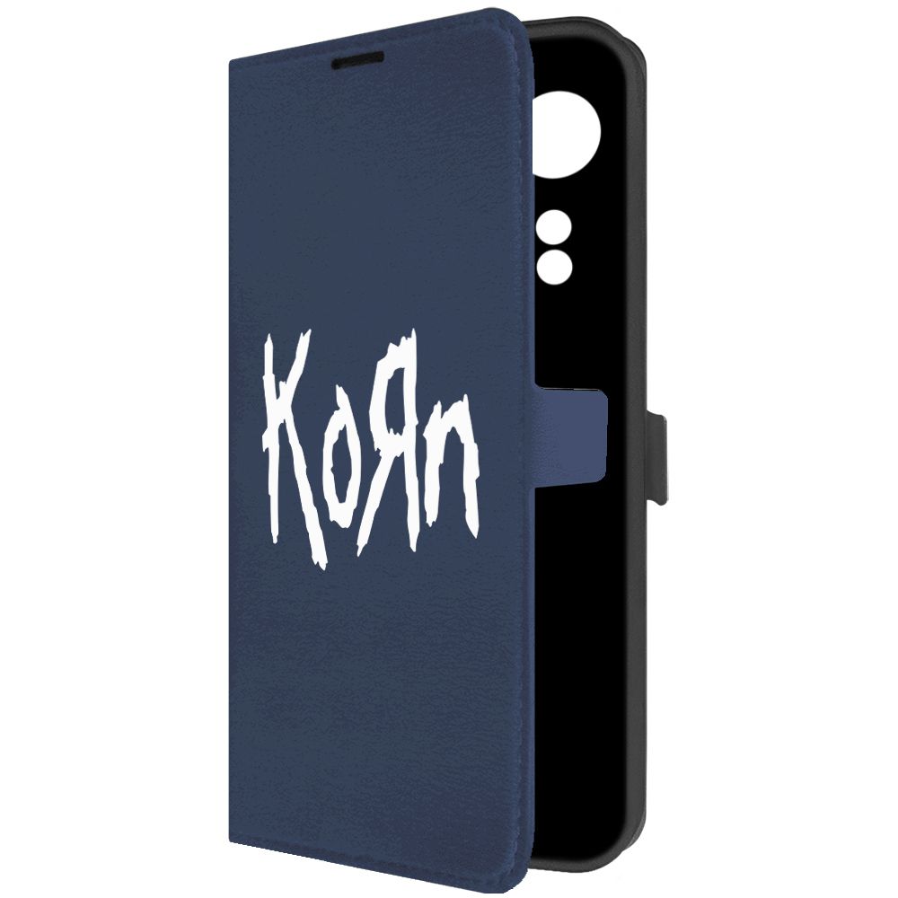 

Чехол-книжка Krutoff Eco Book для Oppo A78 4G Korn синий
