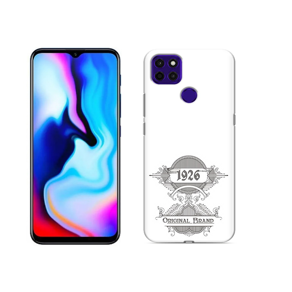 

Чехол MyPads Tocco для Lenovo K12 Pro логотип черно белый, Прозрачный, Tocco