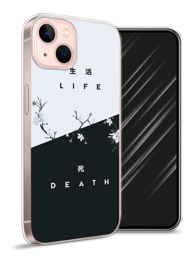 

Чехол Awog на Apple iPhone 13 / Айфон 13 "Life and death", Разноцветный, 14250-7