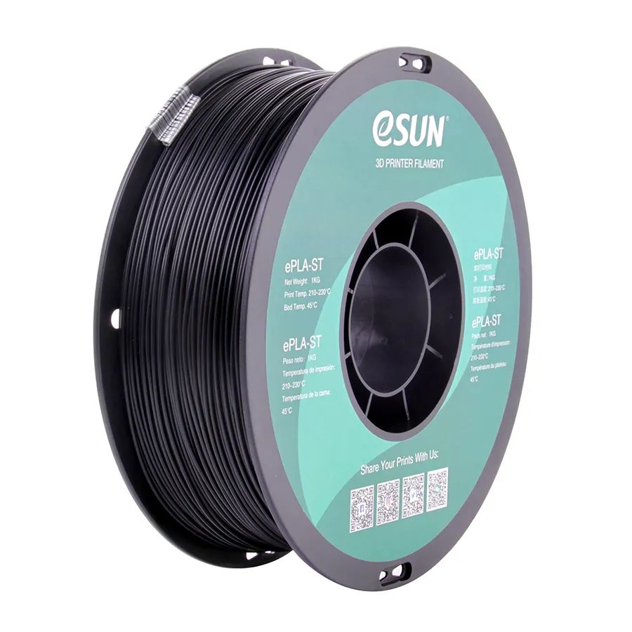 

Пластик PLA для 3D-принтера ESUN ePLA-ST Black 00-00000023, ePLA-ST