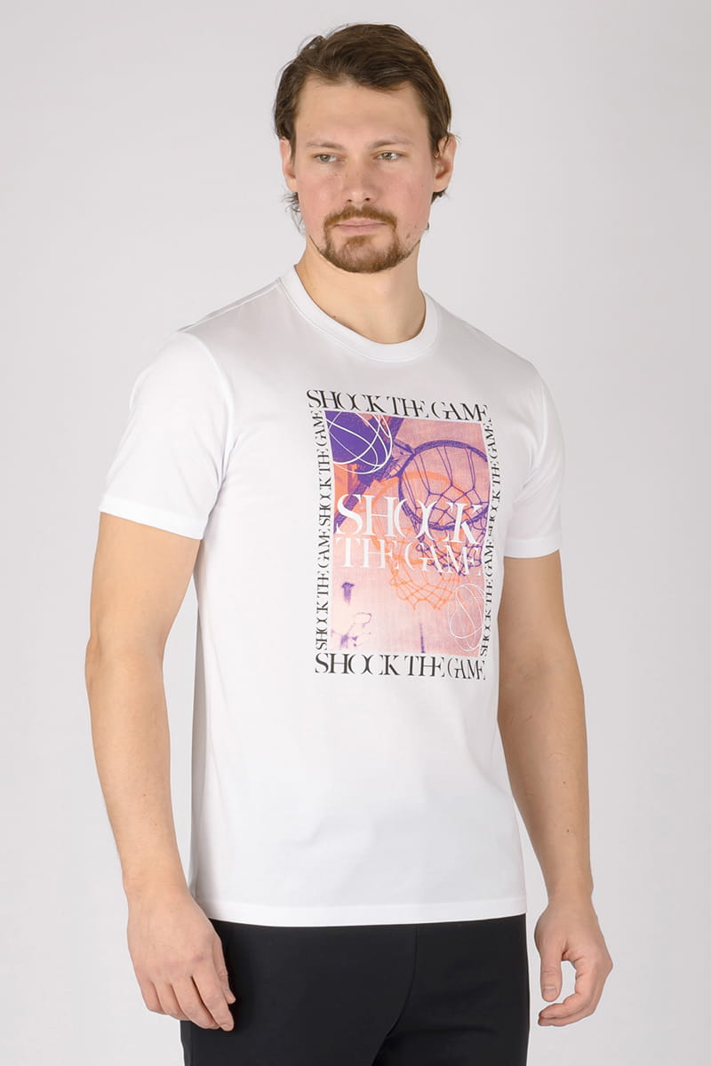 

Футболка мужская Anta 852211111 Shock The Game белая 2XL, Белый, 852211111 Shock The Game