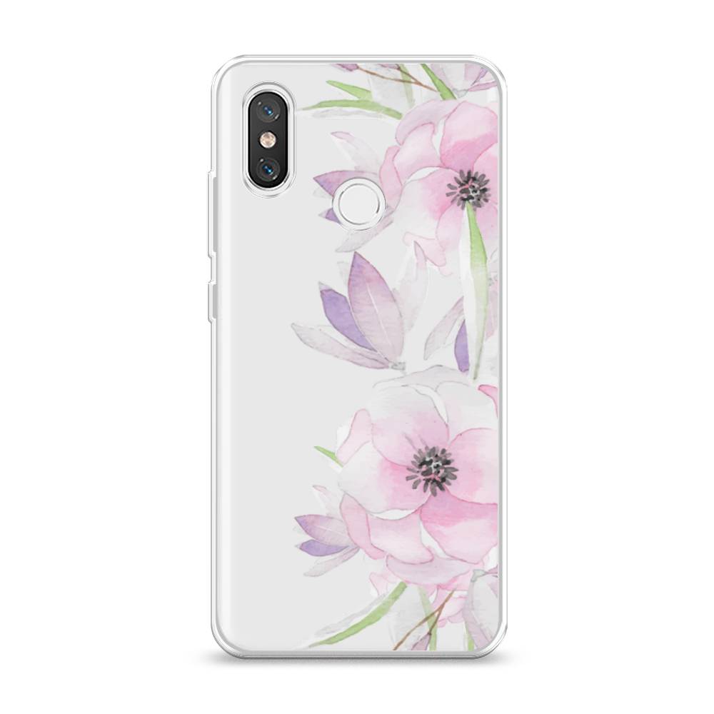 

Чехол Awog на Xiaomi Mi 8 "Нежные анемоны", Разноцветный, 33550-8