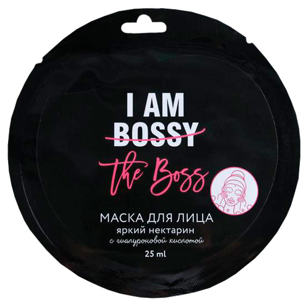 

Маска для лица тканевая I am the boss, 25 мл 5485048