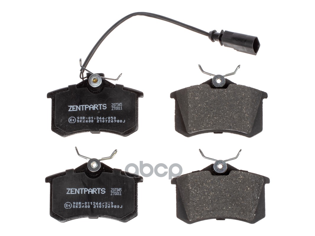 

Колодки Дисковые ЗадниеVw Sharan 1.8/2.0/1.9tdi,Ford Galaxy 1.9tdi 00> ZENTPARTS а Z07345