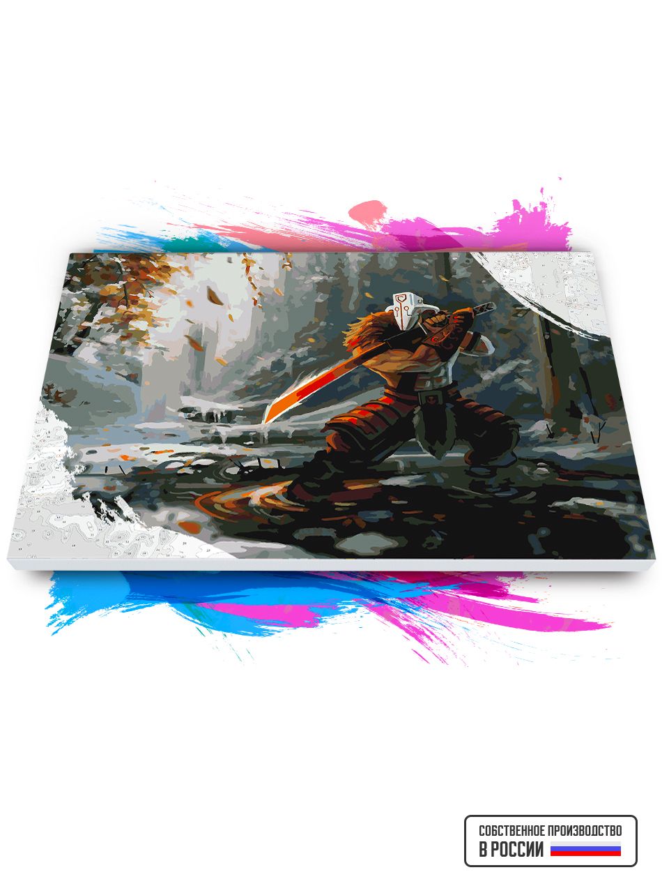 

Картина по номерам Красиво Красим Dota 2 - Juggernaut, 100 х 150 см, Dota 2 - Juggernaut