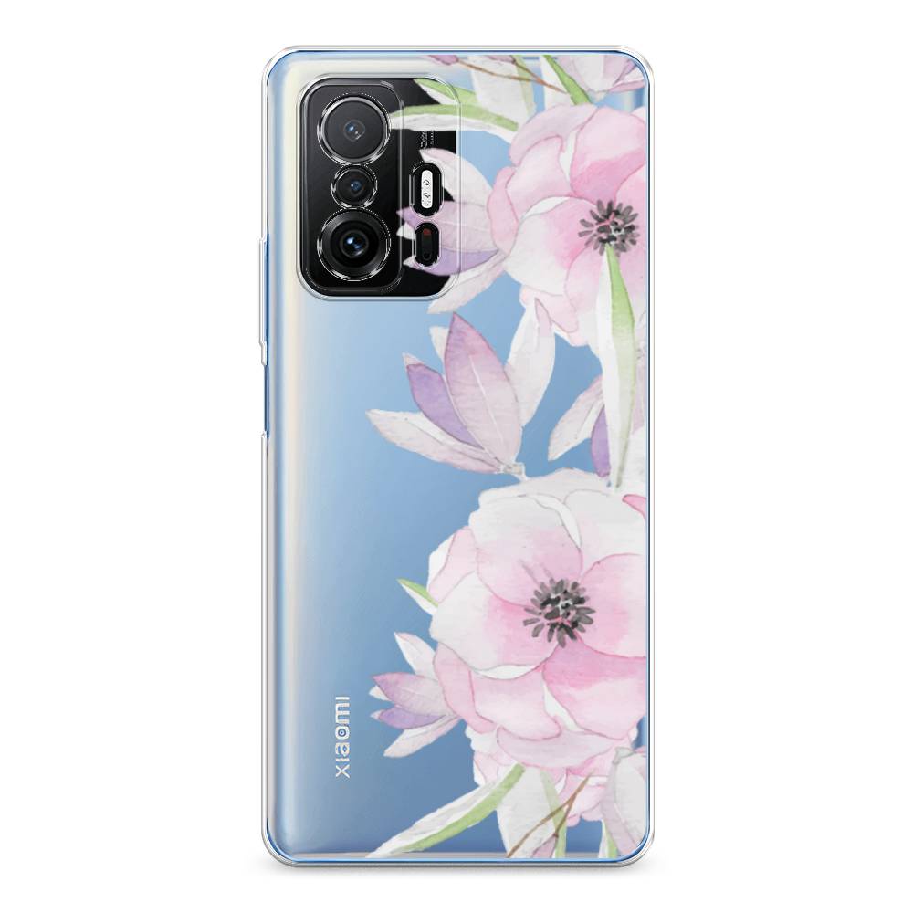 

Чехол Awog на Xiaomi Mi 11T/11T Pro "Нежные анемоны", Разноцветный, 311250-8
