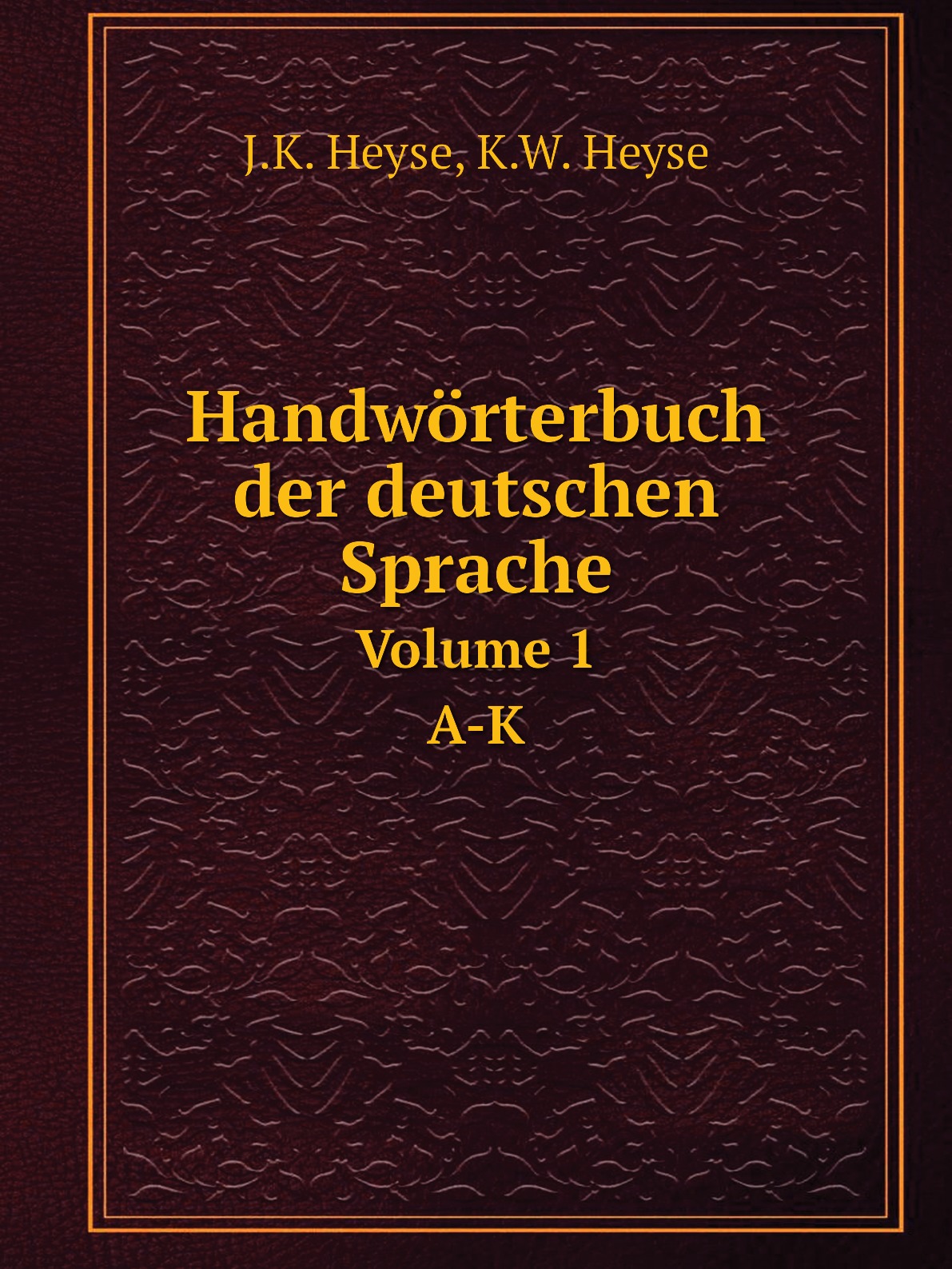 

Handworterbuch der deutschen Sprache