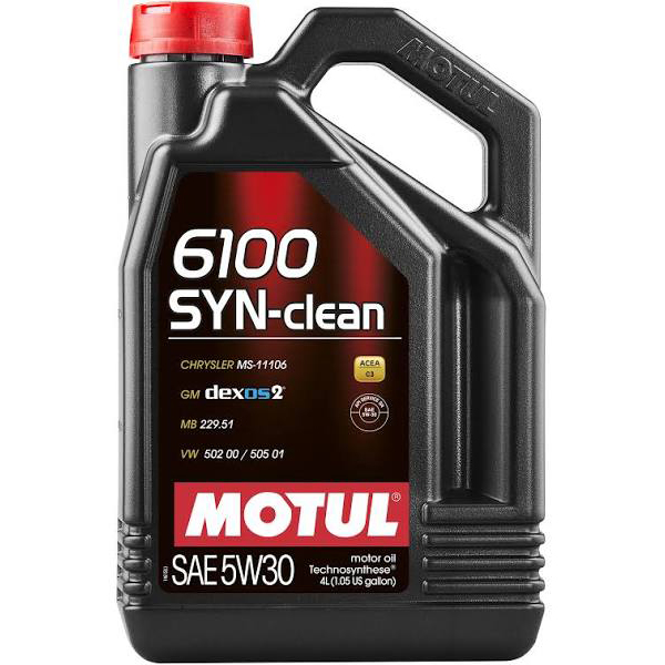 

Моторное масло Motul 6100 Syn-Clean 5W40 5л