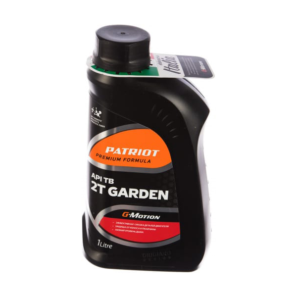 Моторное масло PATRIOT минеральное G-Motion 2т Garden 1л