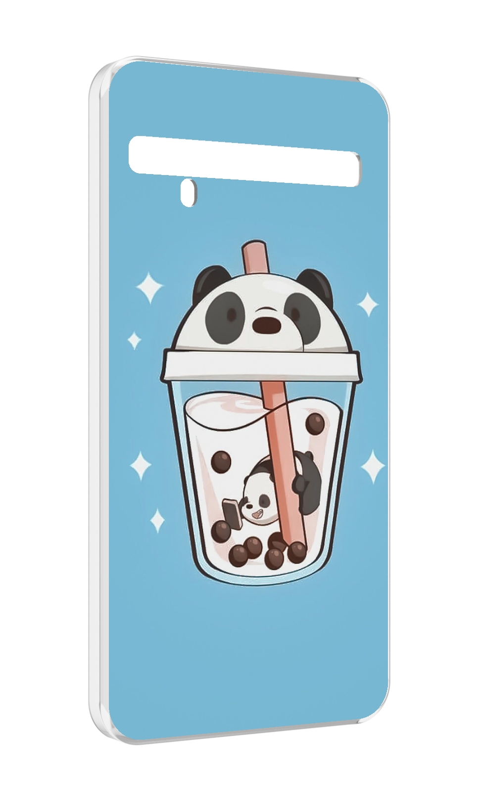 

Чехол MyPads Bubble tea для TCL 10 Pro / TCL 10 + Plus, Прозрачный, Tocco