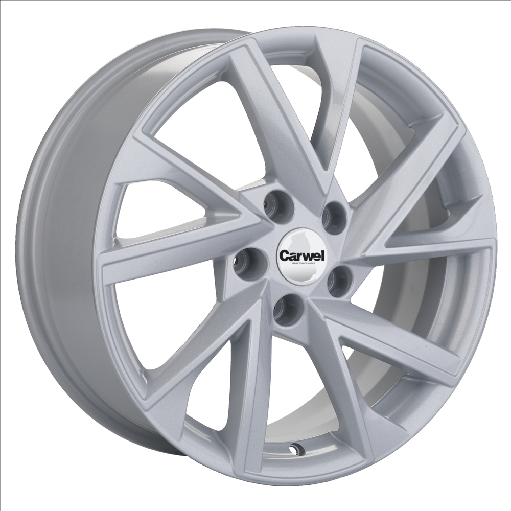 

Колесный диск R17 5x112 7J ET49 D57,1 Carwel Тоджа 1714 (Octavia) SLT, Серебристый