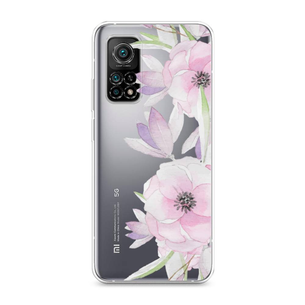 

Чехол Awog на Xiaomi Mi 10T/Mi 10T Pro "Нежные анемоны", Разноцветный, 37750-8