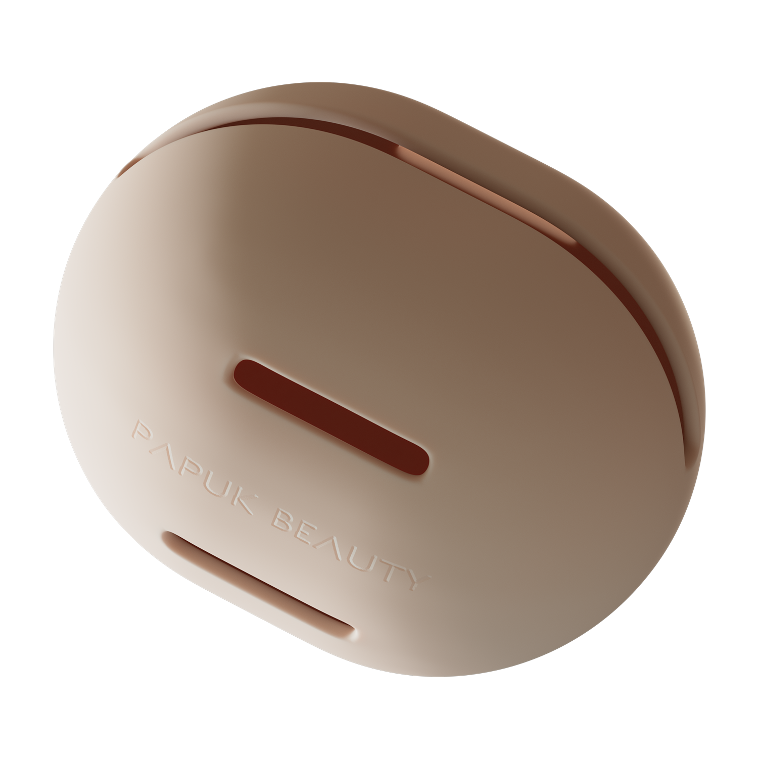 Футляр для спонжа PAPUK BEAUTY чехол-органайзер для косметики силиконовый бежевый 1200₽