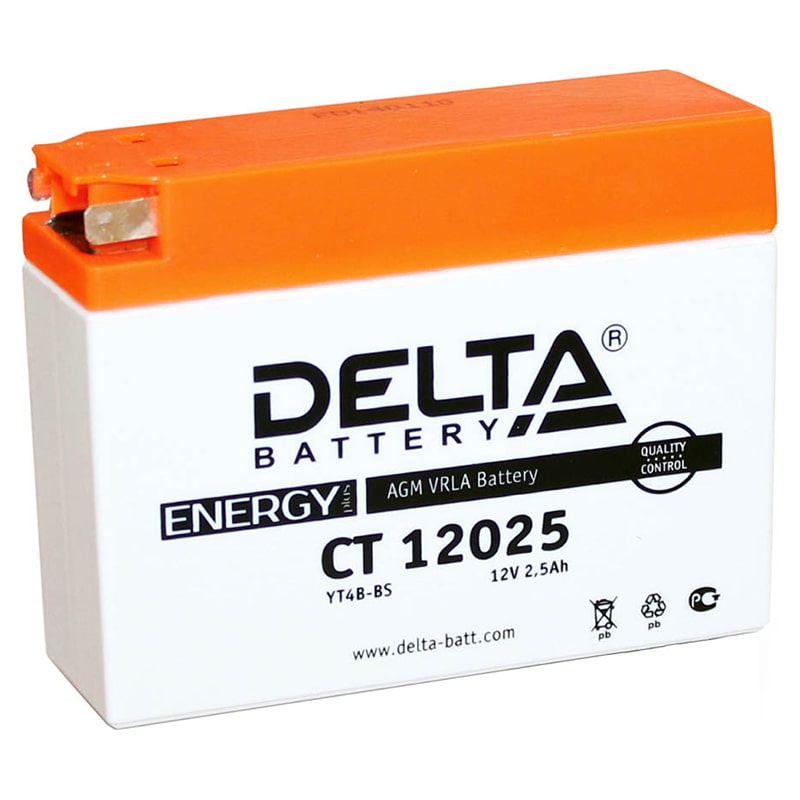 фото Аккумулятор delta ct 12025