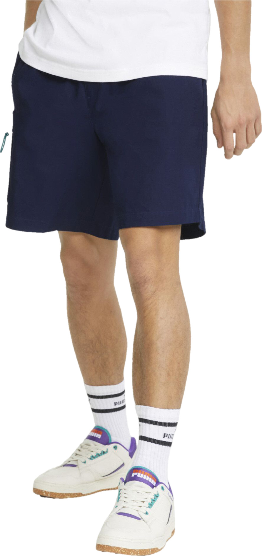 

Шорты мужские PUMA X Butter Goods Rip Stop Cargo Shorts синие S, Синий, X Butter Goods Rip Stop Cargo Shorts
