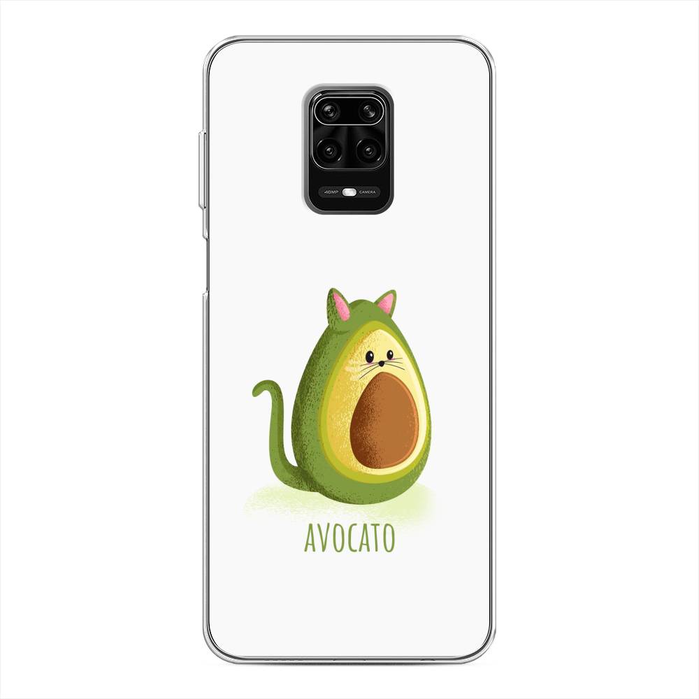 фото Силиконовый чехол "avocato" на xiaomi redmi note 9s awog