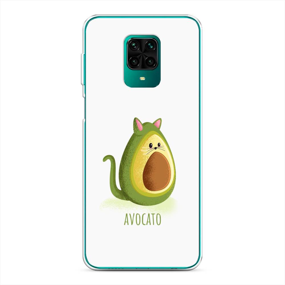 фото Силиконовый чехол "avocato" на xiaomi redmi note 9 pro awog
