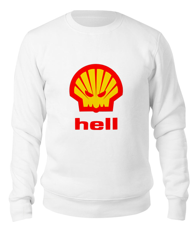 

Свитшот унисекс Printio Hell (ад) белый L, Hell (ад)