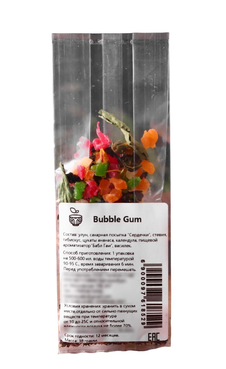 Чай авторский BUBBLE GUM, 50 г