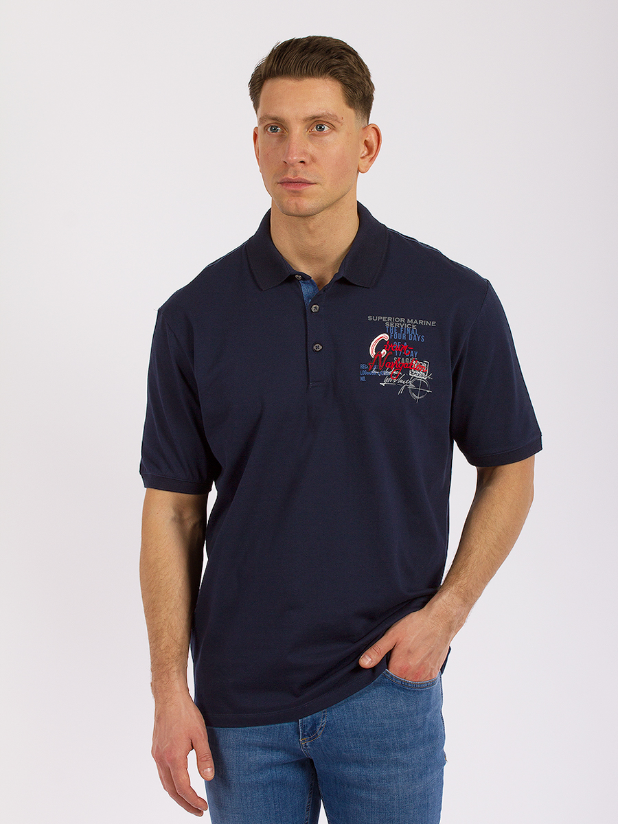 

Футболка мужская MCL GD60700314 синяя 3XL, Синий, GD60700314