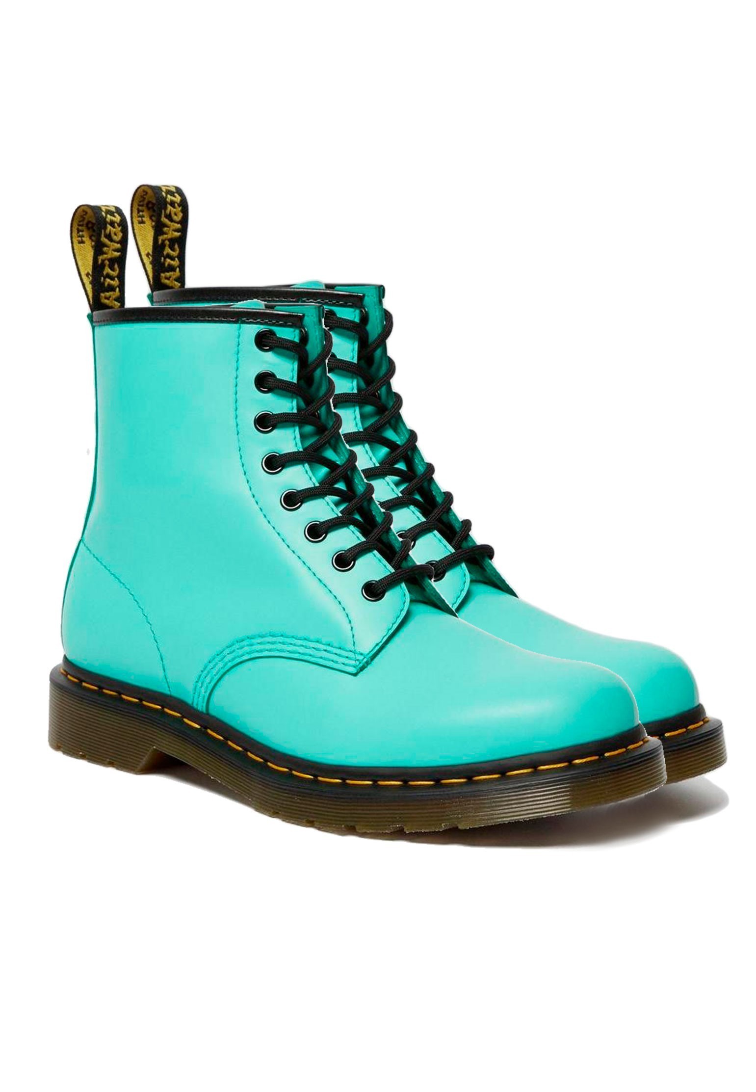 фото Ботинки унисекс dr. martens 135884 зеленые 39 eu