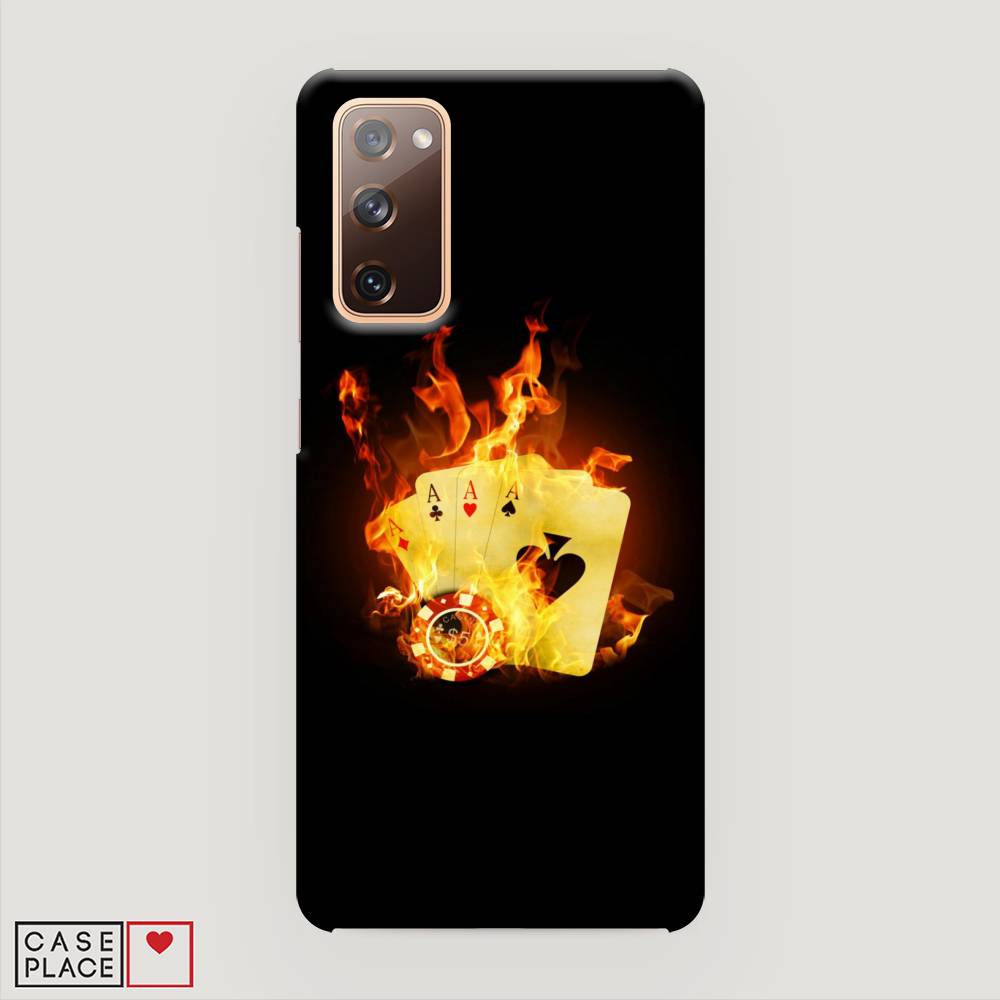 

Пластиковый чехол "Горящие карты" на Samsung Galaxy S20 FE, 2101320-7